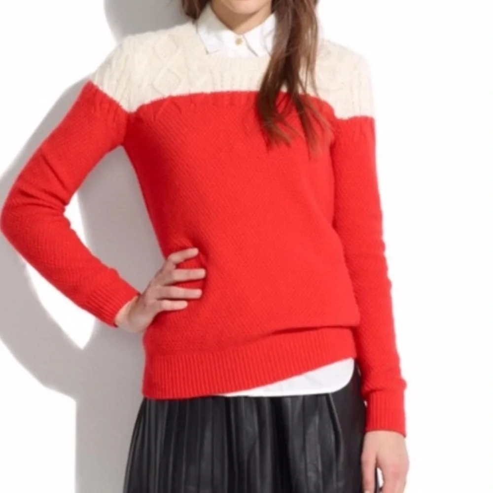 Madewell color block sweater - Picture 5 of 5